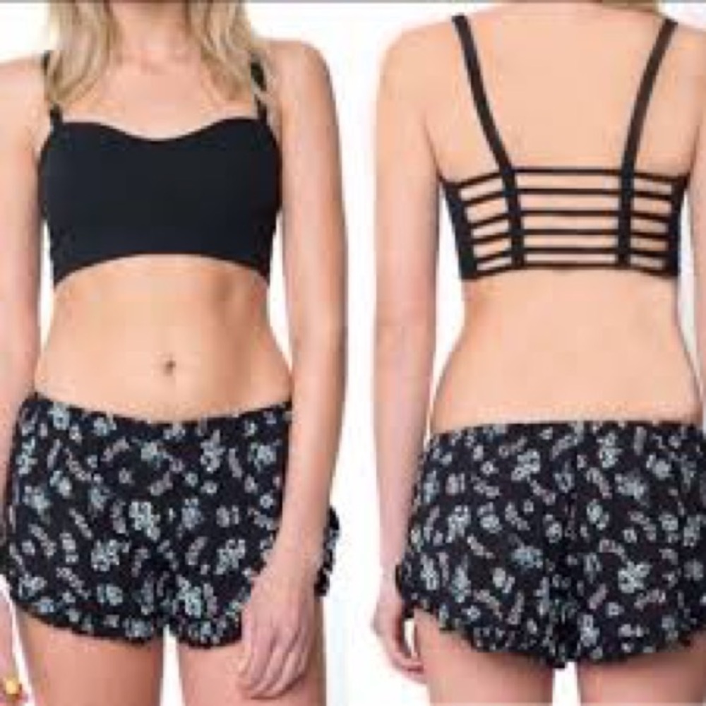 Black Chiyo Bralette - Picture 3 of 3